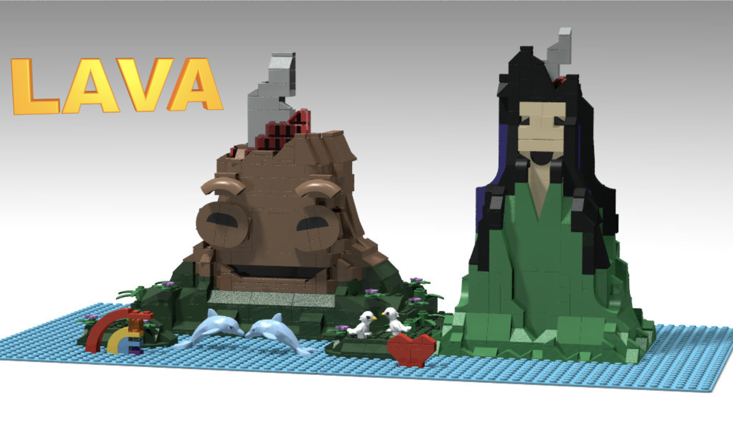 LEGO IDEAS - LAVA (Pixar Animation)