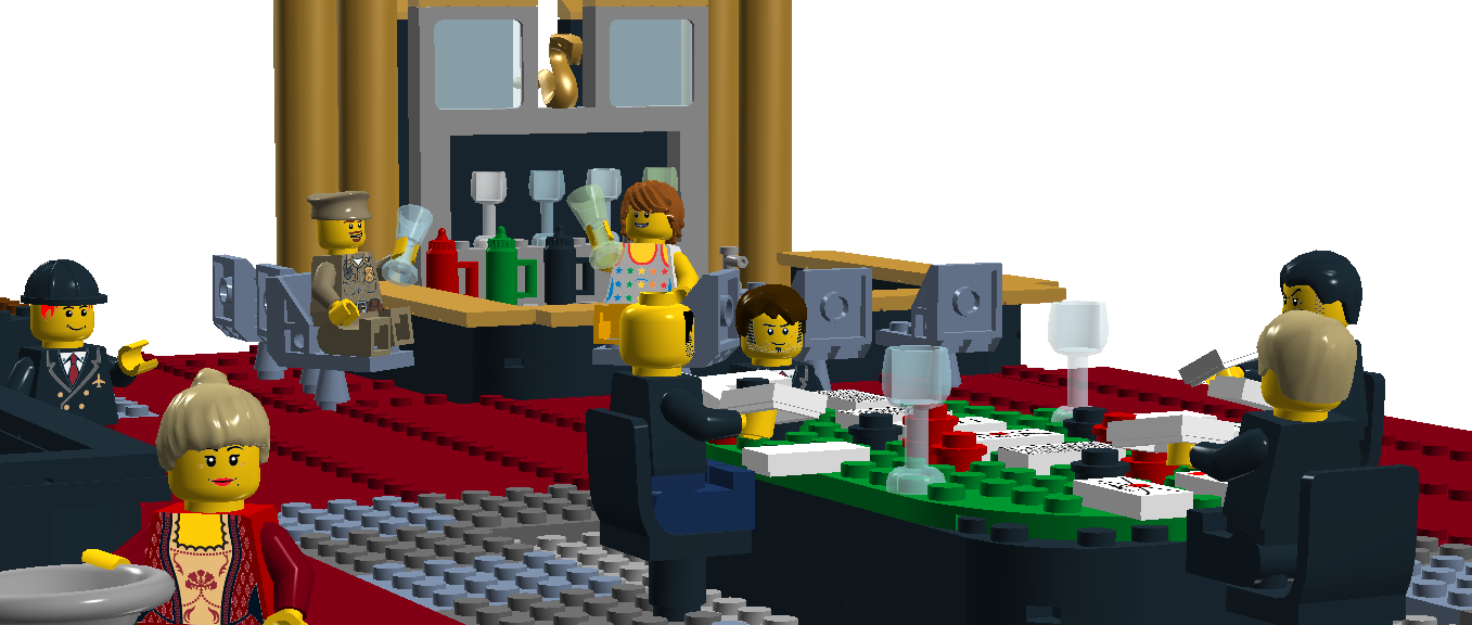 Lego cheap poker table