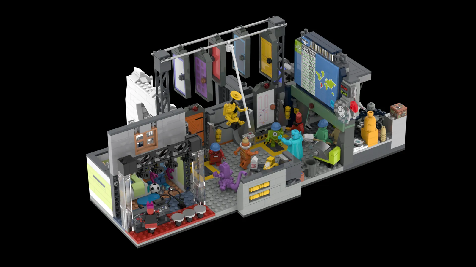 LEGO IDEAS - Monsters Inc: The Door to Monstropolis