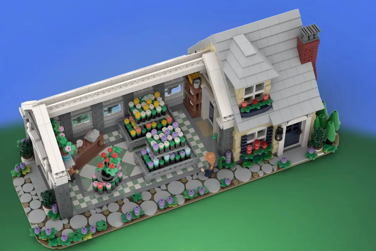 Lego greenhouse hot sale