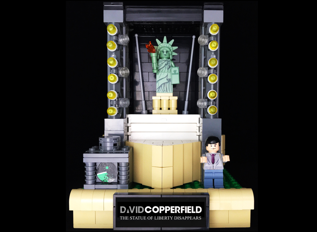 LEGO IDEAS David Copperfield The Statue of Liberty Disappears