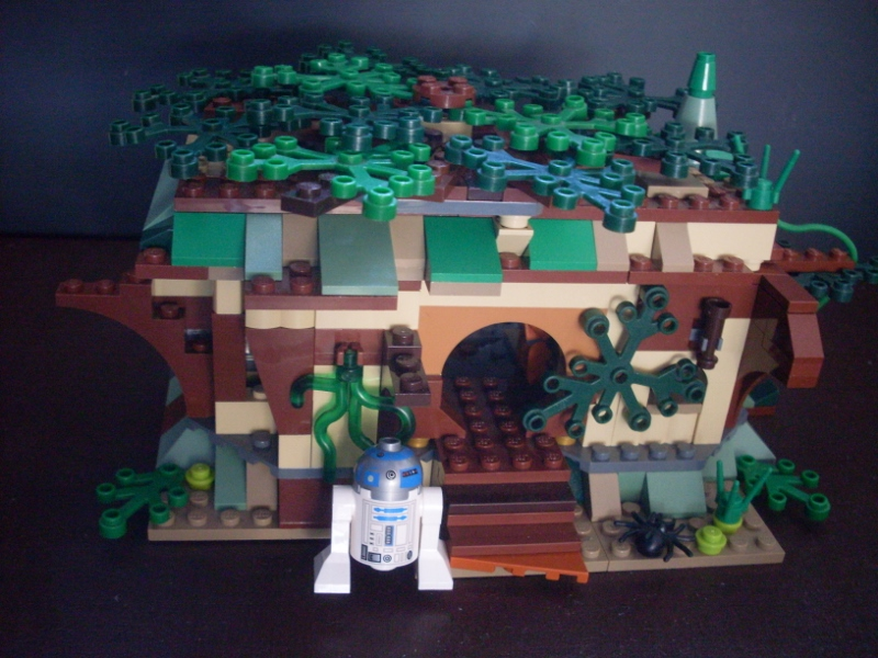 yoda hut lego instructions