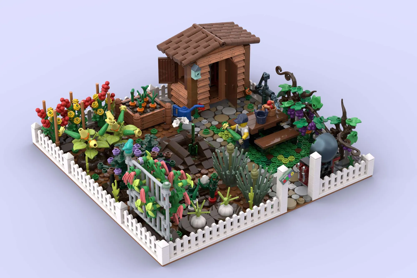 LEGO IDEAS My Vegetable Garden