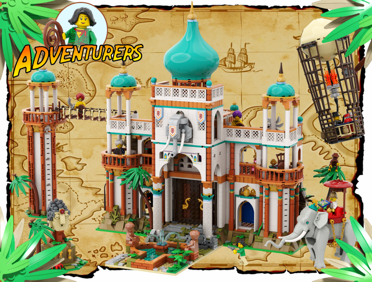 LEGO IDEAS Adventurers of the Forbidden Palace