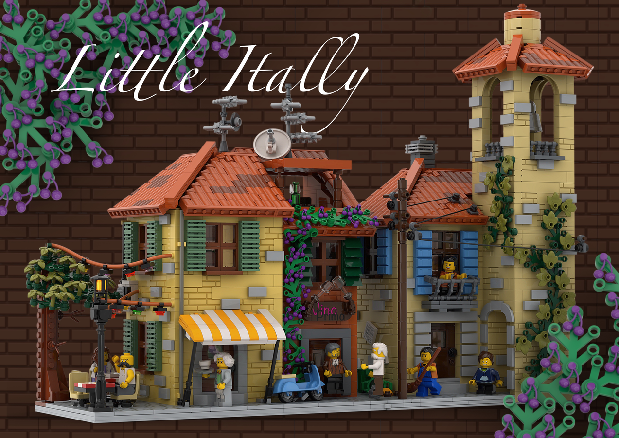 Lego 2024 italian restaurant