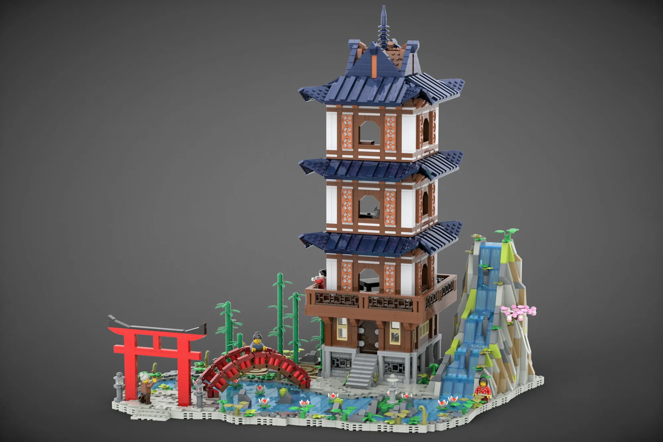 Le château japonais gagne 10,000 XNUMX supporters sur LEGO Ideas