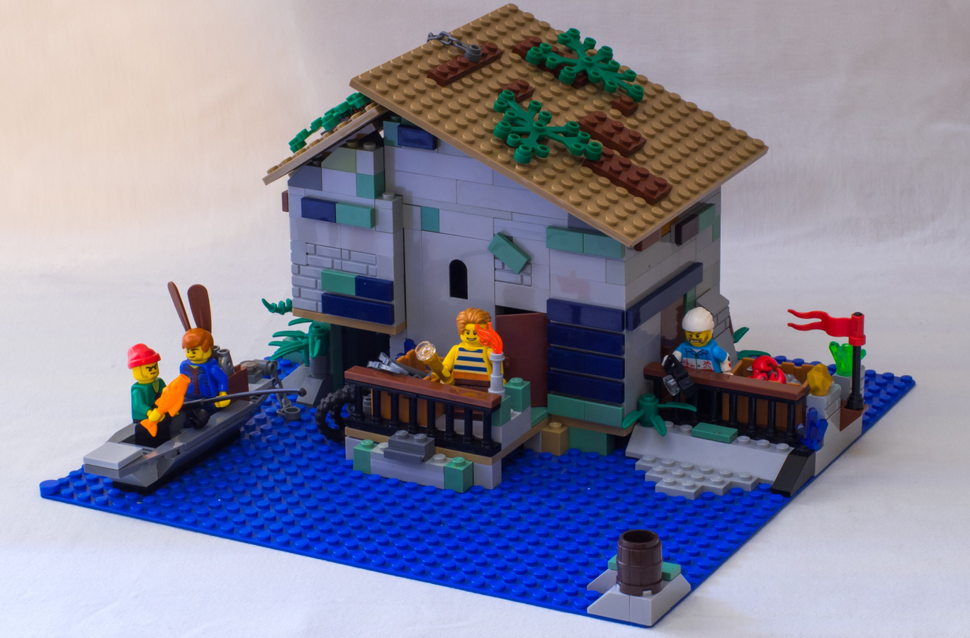 lego ideas fisherman house