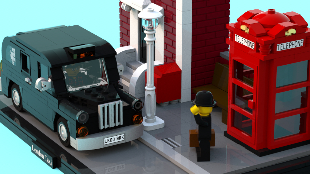 London taxi lego sale