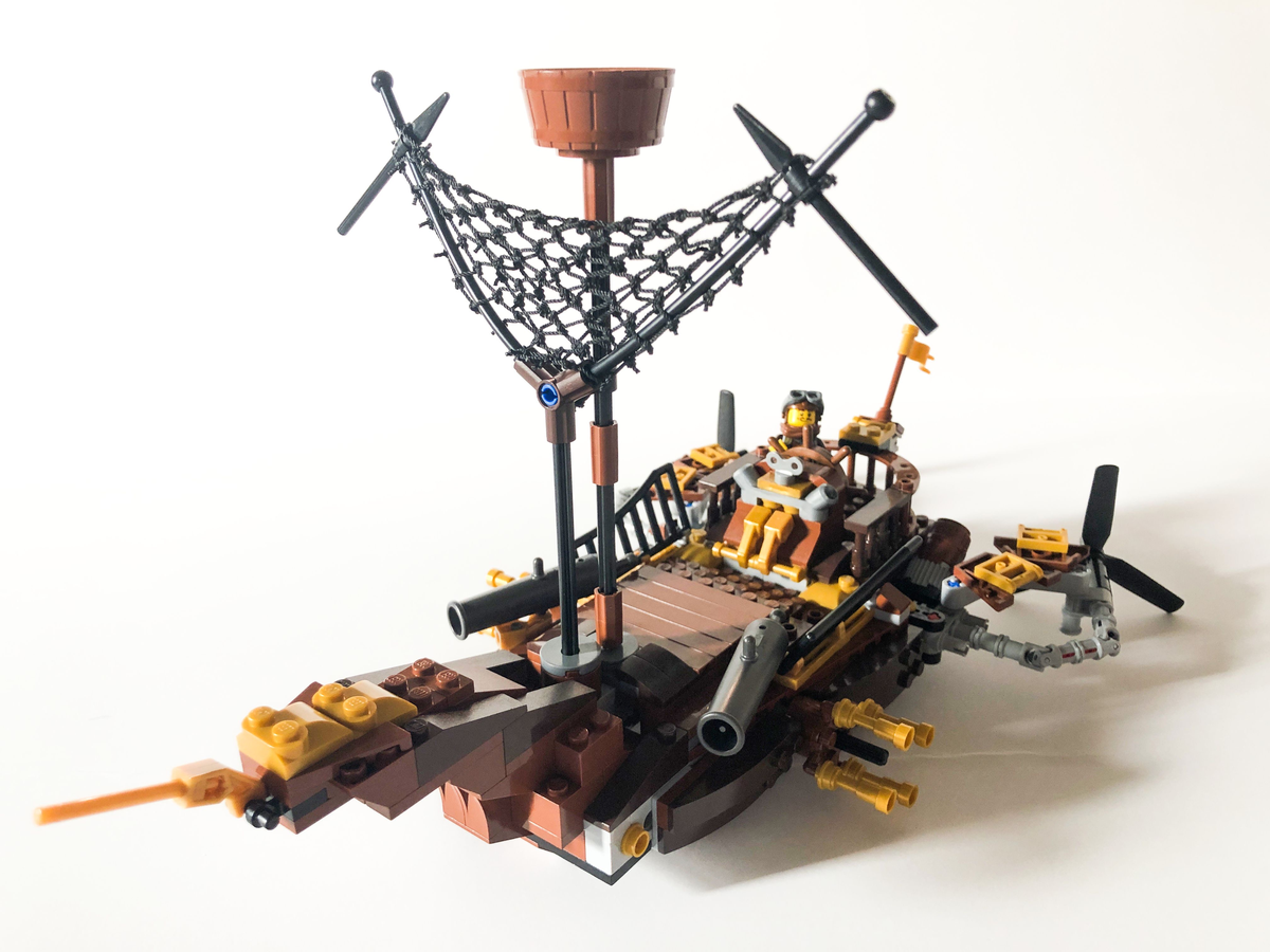 Lego store steampunk ship