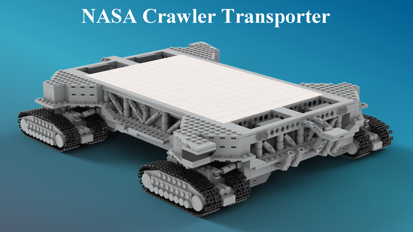 Saturn v crawler lego on sale