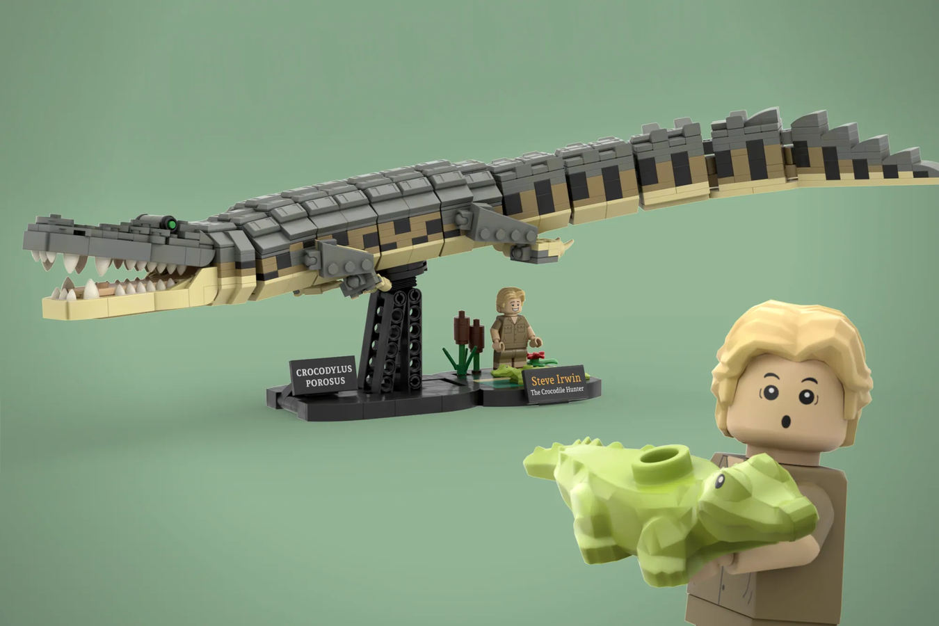 Crocodile lego on sale