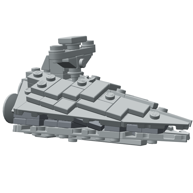 Mini star hot sale destroyer lego