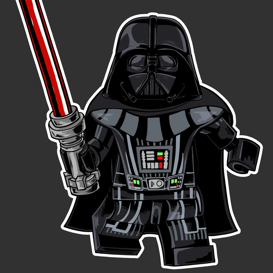 LEGO IDEAS Galaxy of Art Darth Vader