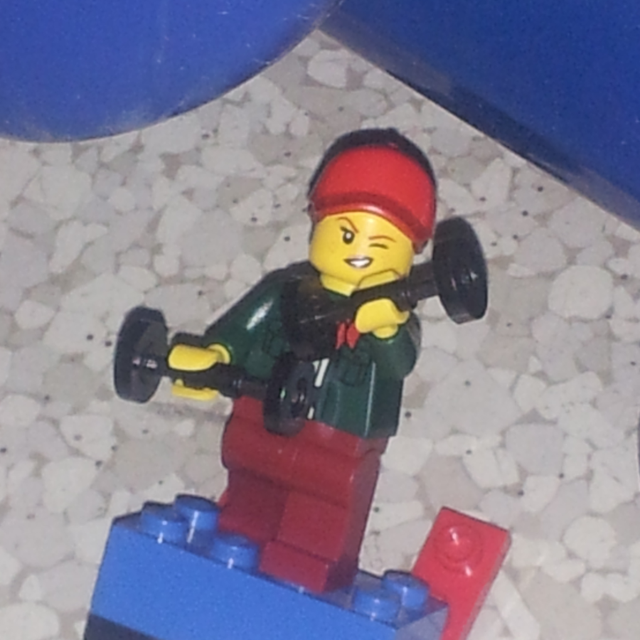 LEGO IDEAS Give it your best shot! Bodybuilder