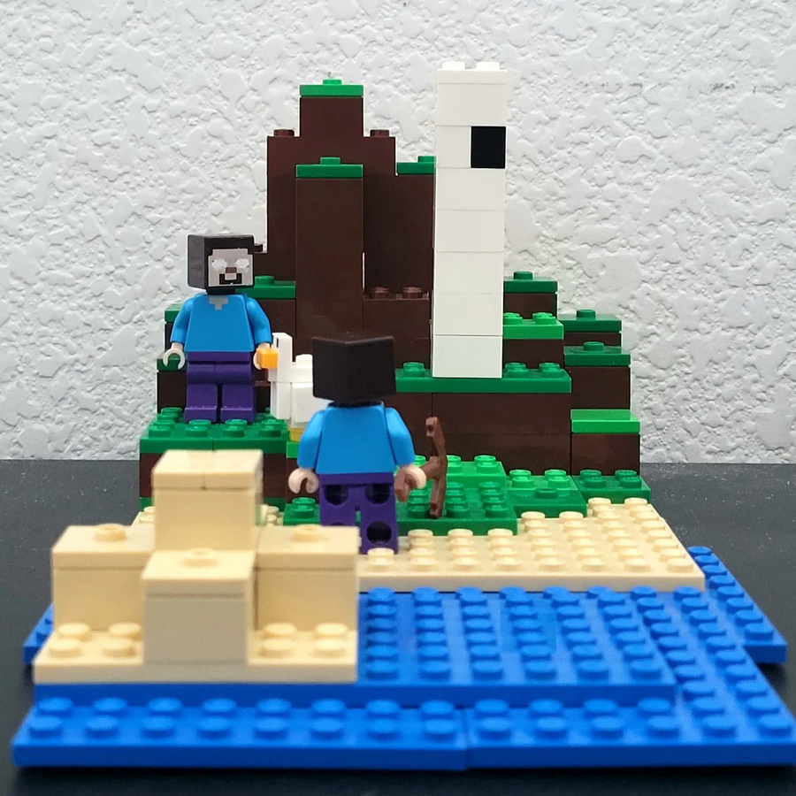 Lego minecraft herobrine set top