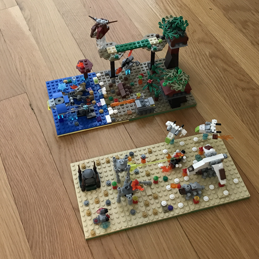 Lego kashyyyk battle online pack