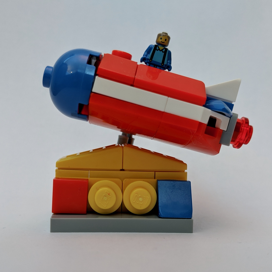 LEGO IDEAS - Mini LEGO Ideas Builds! - Mini Space Rocket Ride