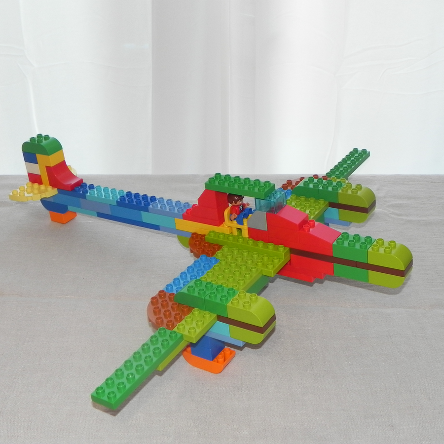 LEGO - Brick-built to fly you home for the holidays! - Duplo airline