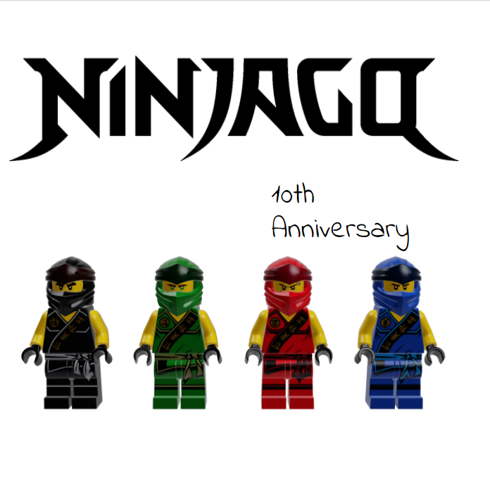 Lego ninjago 10 online years