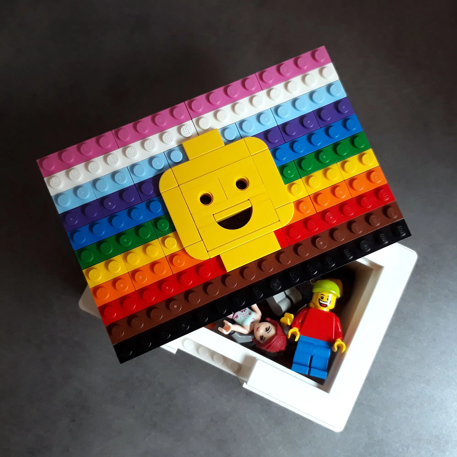 LEGO IDEAS - Build with Pride! - Everyone Is Awesome + IKEA BYGGLEK!