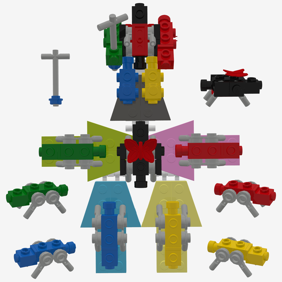 Lego voltron online instructions