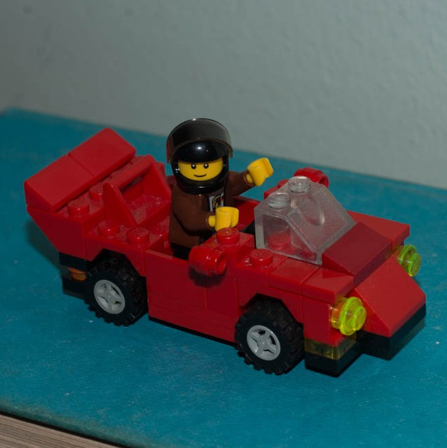 Lego red car online instructions