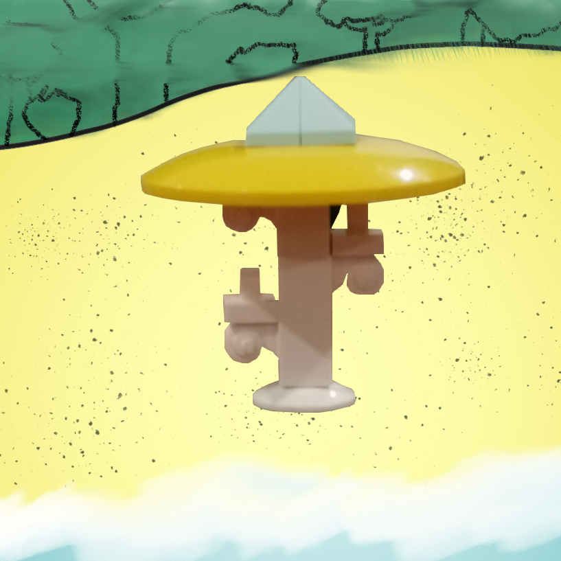 LEGO IDEAS Small summer MultiStorage Umbrella!