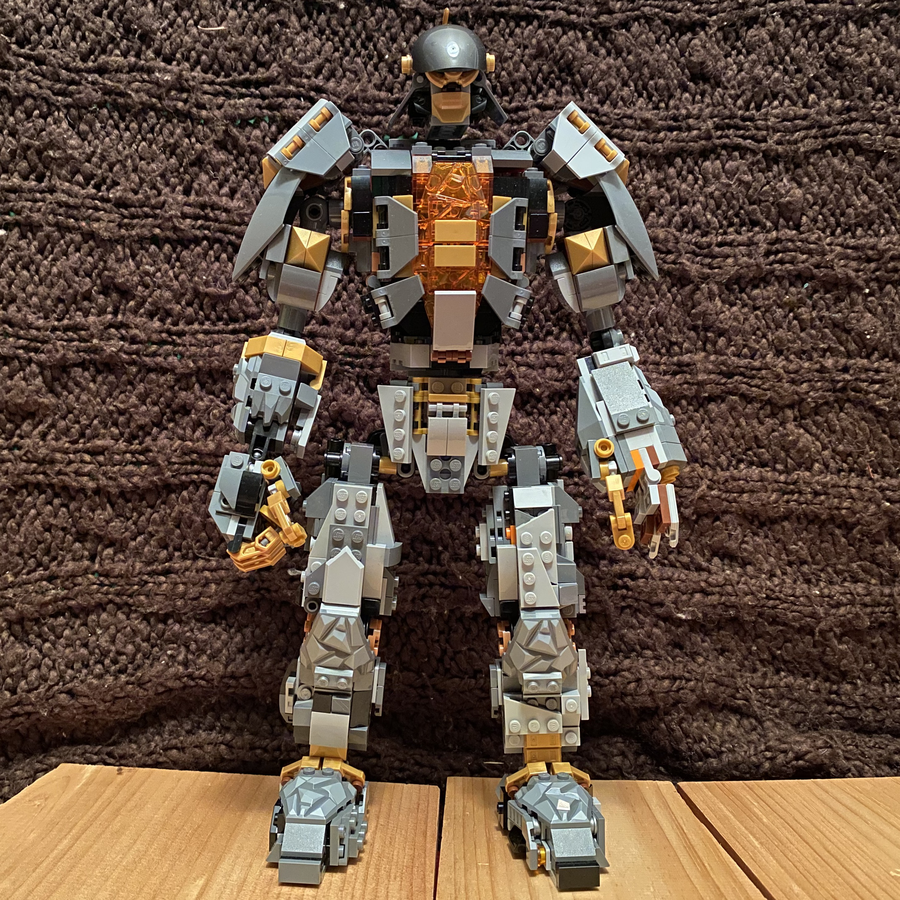 lego ninjago stone mech