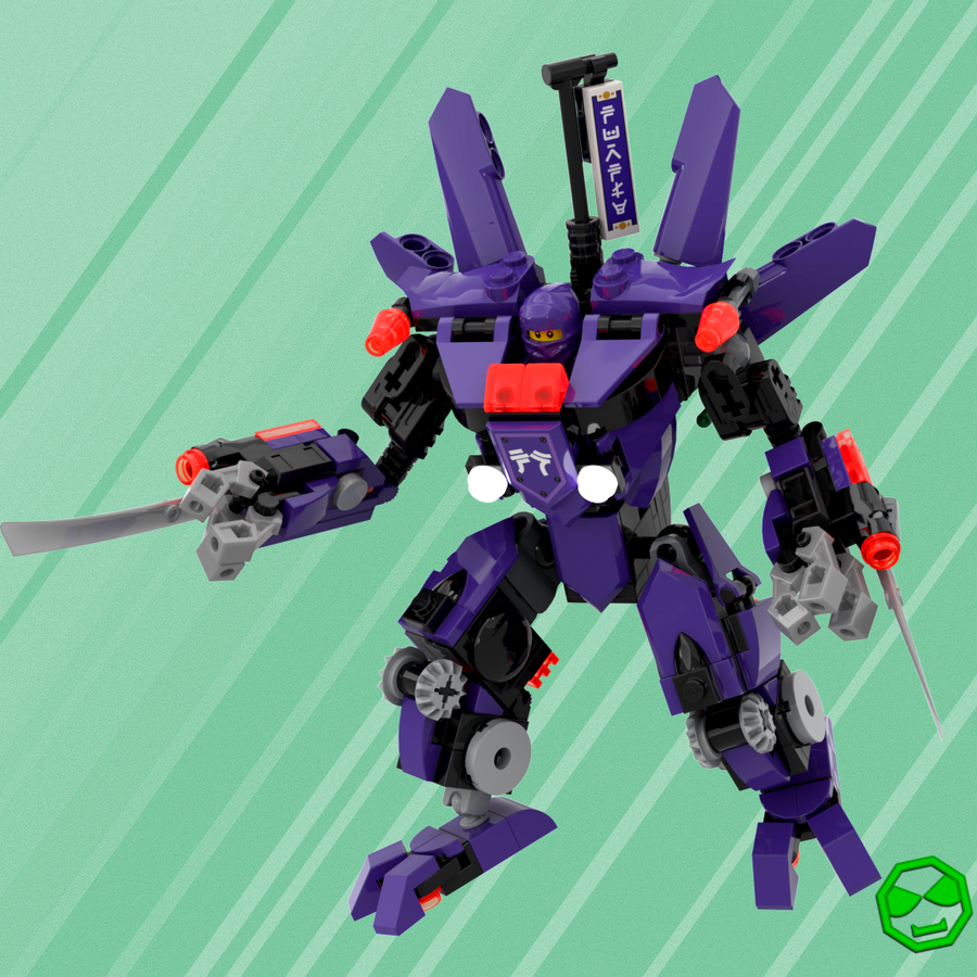 Lego purple sale ninja