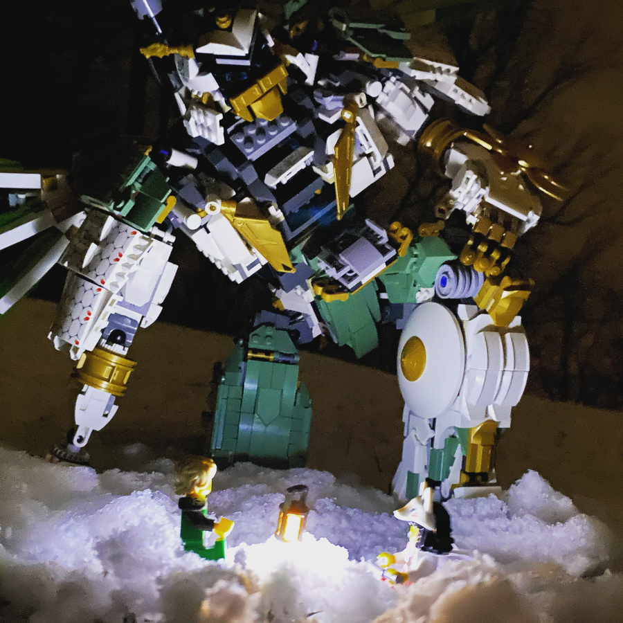 Lego lloyd's best sale titan mech