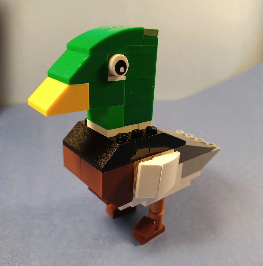 Lego build best sale a duck