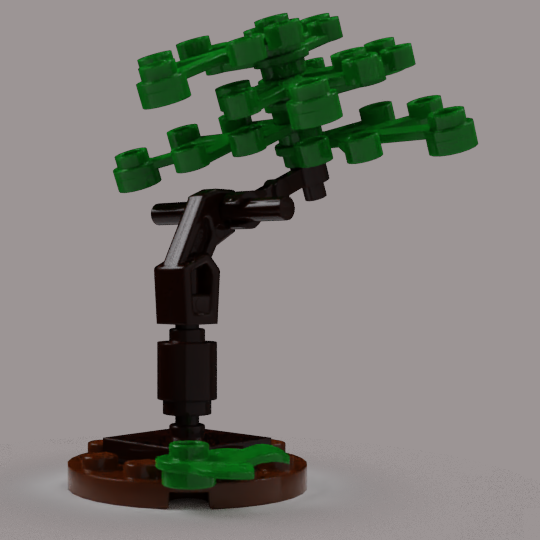 LEGO IDEAS - Mini Bonsai Trees - Micro Bonsai Tree - Green Leaves