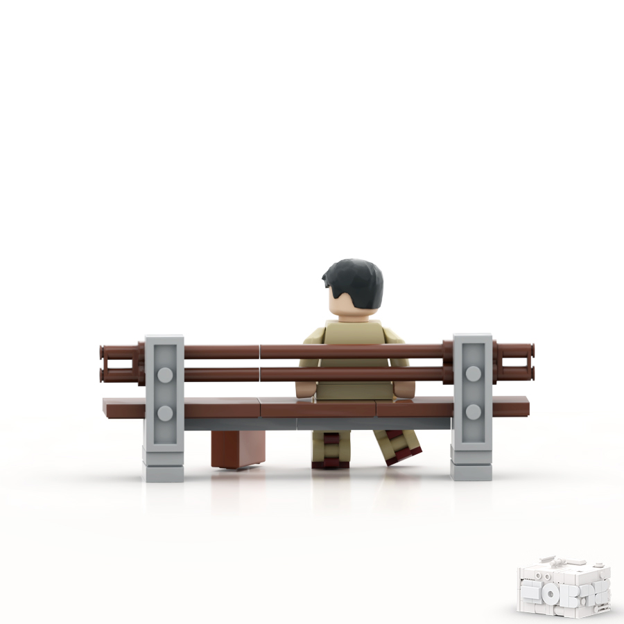 Lego forrest gump hot sale