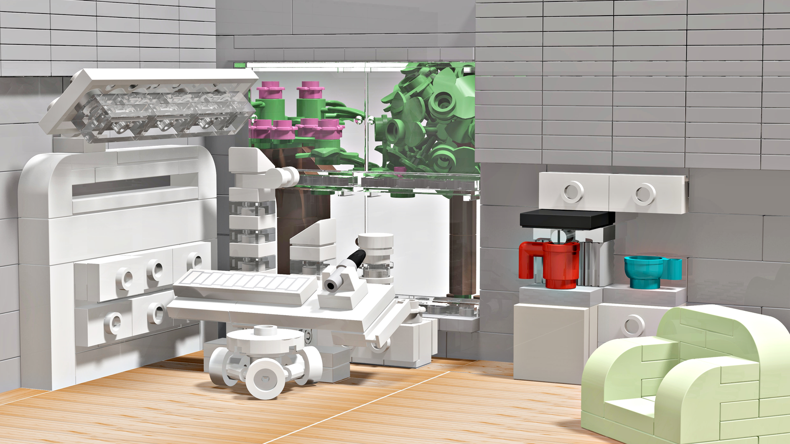 Lego discount laundry room