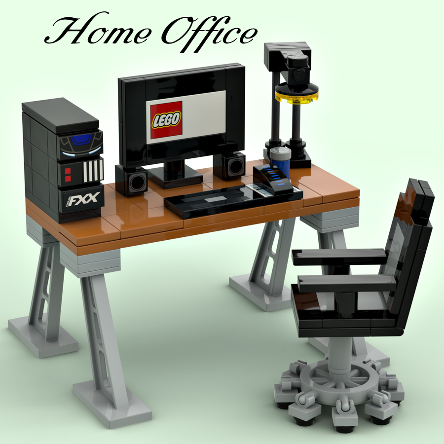 Lego desk 2024 chair