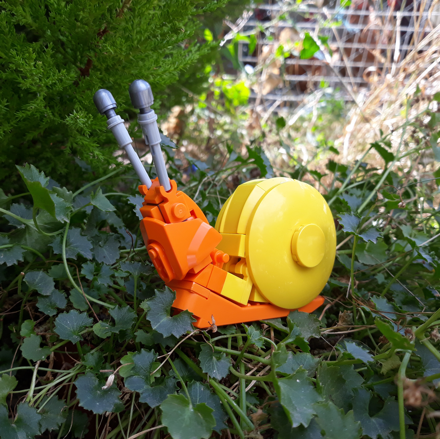 LEGO IDEAS Separate and integrate! The Snail
