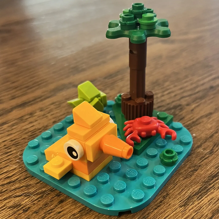 LEGO IDEAS Build a Duck! The Duck Pond