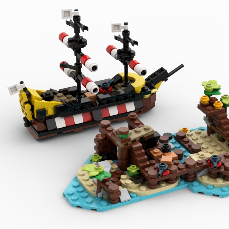 LEGO IDEAS Mini LEGO Ideas Builds Pirates of Barracuda Bay