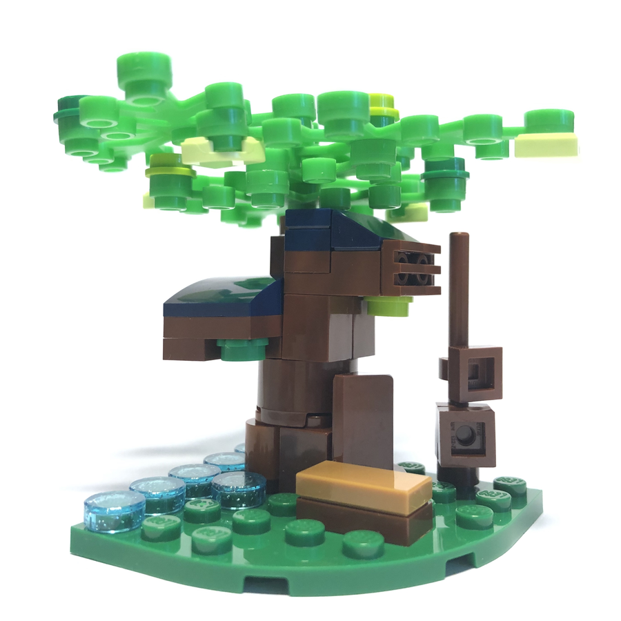 LEGO IDEAS Mini LEGO Ideas Builds Micro scale Tree House