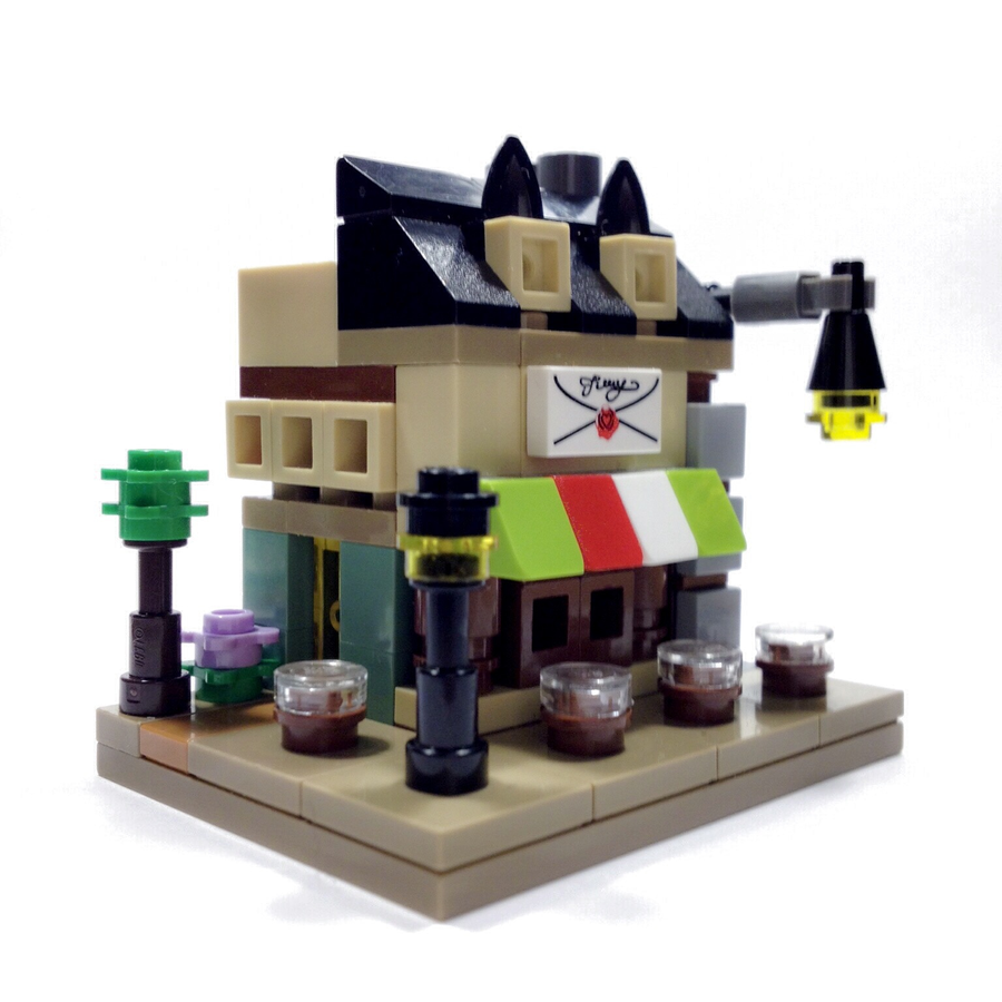 Lego store italian restaurant