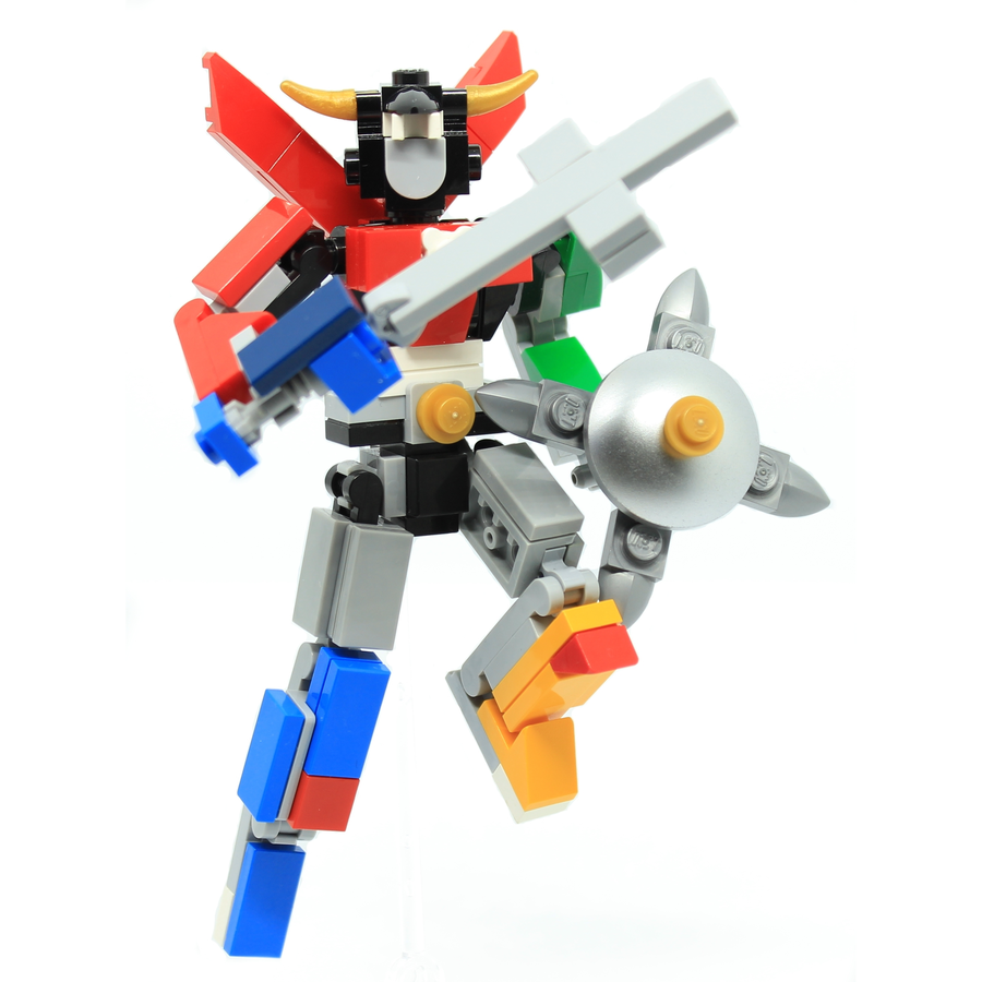 Mini voltron lego on sale