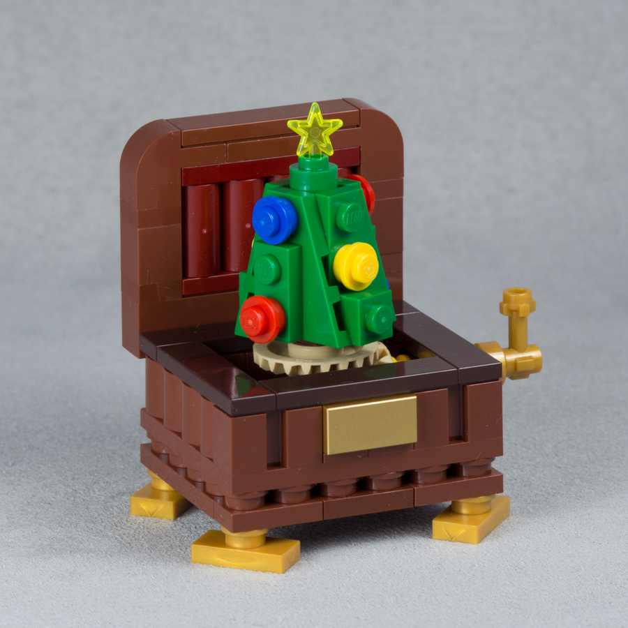 LEGO IDEAS Build to Give Mechanical Music Box