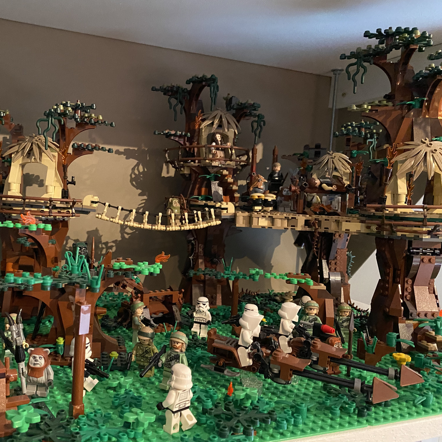 Lego best sale ewok village