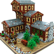 LEGO IDEAS Medieval Market Street