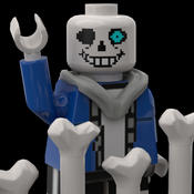 Lego best sale undertale minifigures