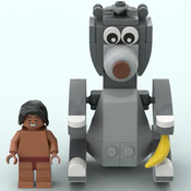 Lego mowgli hot sale