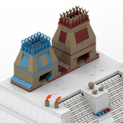 Lego templo sales