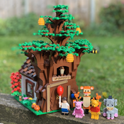 Pooh bear lego discount set