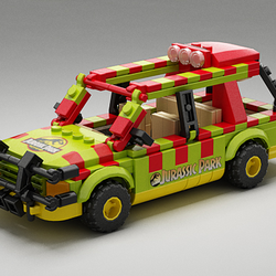 lego jurassic world cars