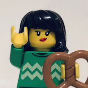 Pretzel Minifigure Avatar